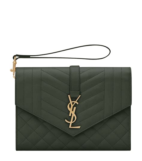 st laurent clutch bag.